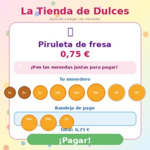 La tienda de chuches. Nivel 1