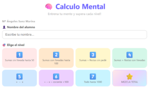 CÁLCULO DE 3º A 6º VR