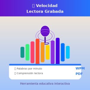 Velocidad lectora (Grabada)